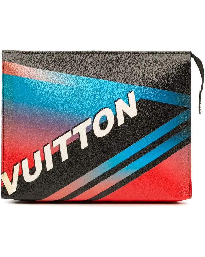 Louis Vuitton Clutches Damier Race Toiletry Pouch 26 bunt Bunt