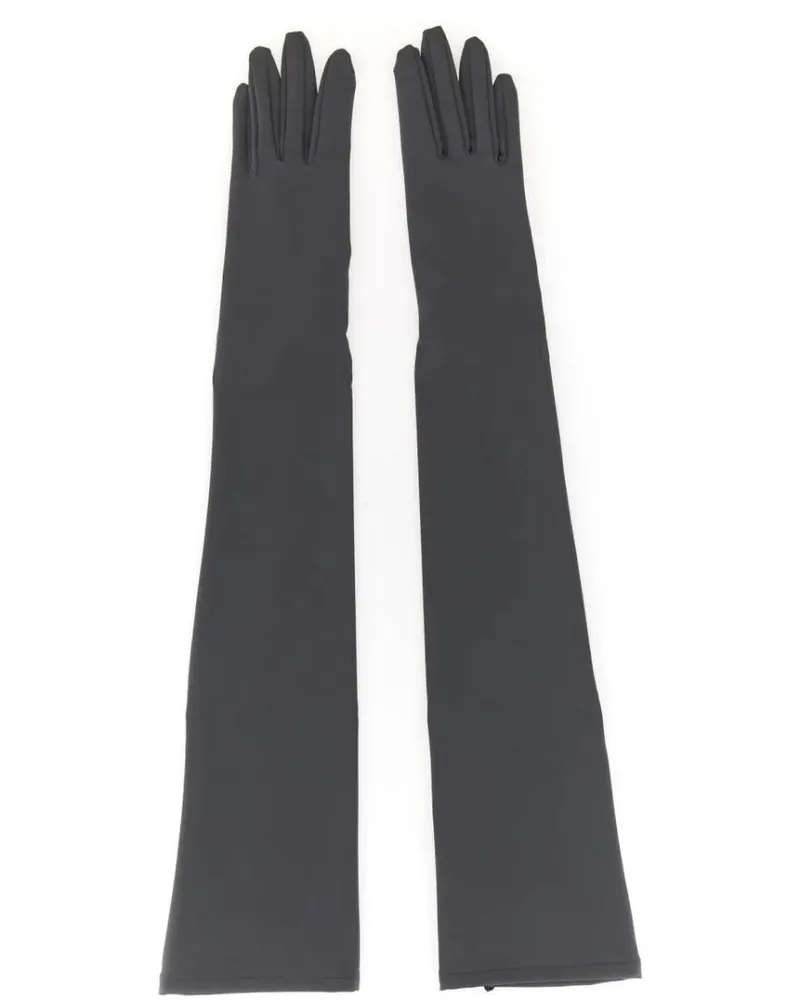 Dolce & Gabbana Handschuhe Long Gloves. grau Grau