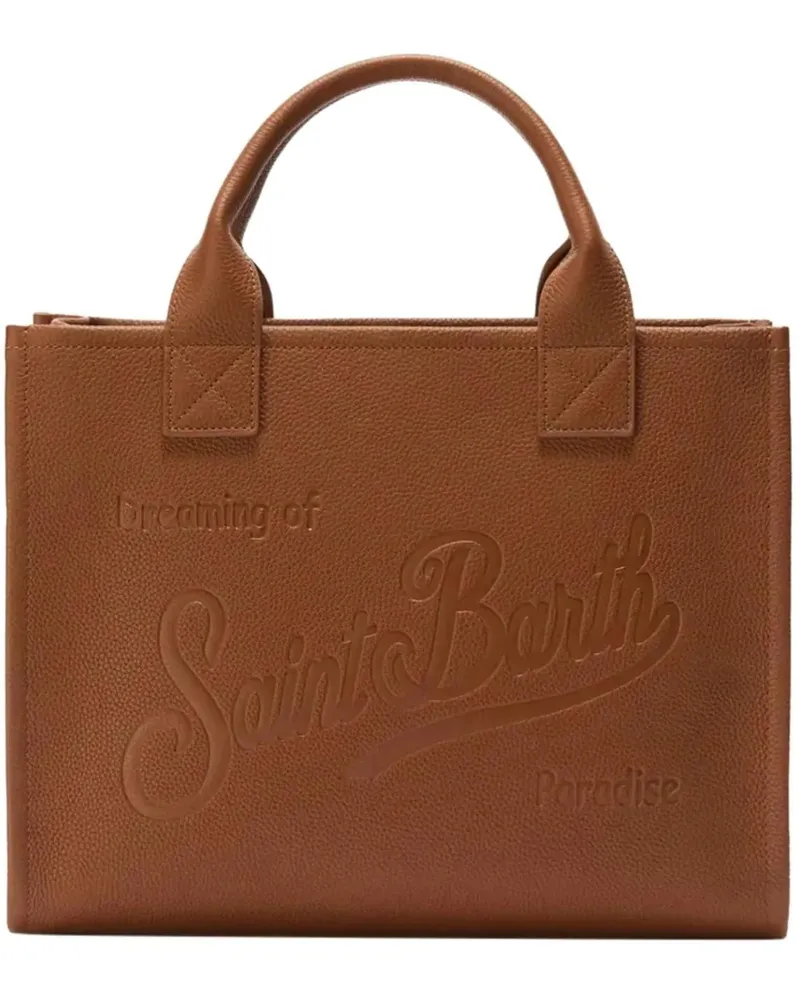 MC2 Saint Barth Crossbody Bags Bags Cuoio Grain Leather Sb 19 braun Braun