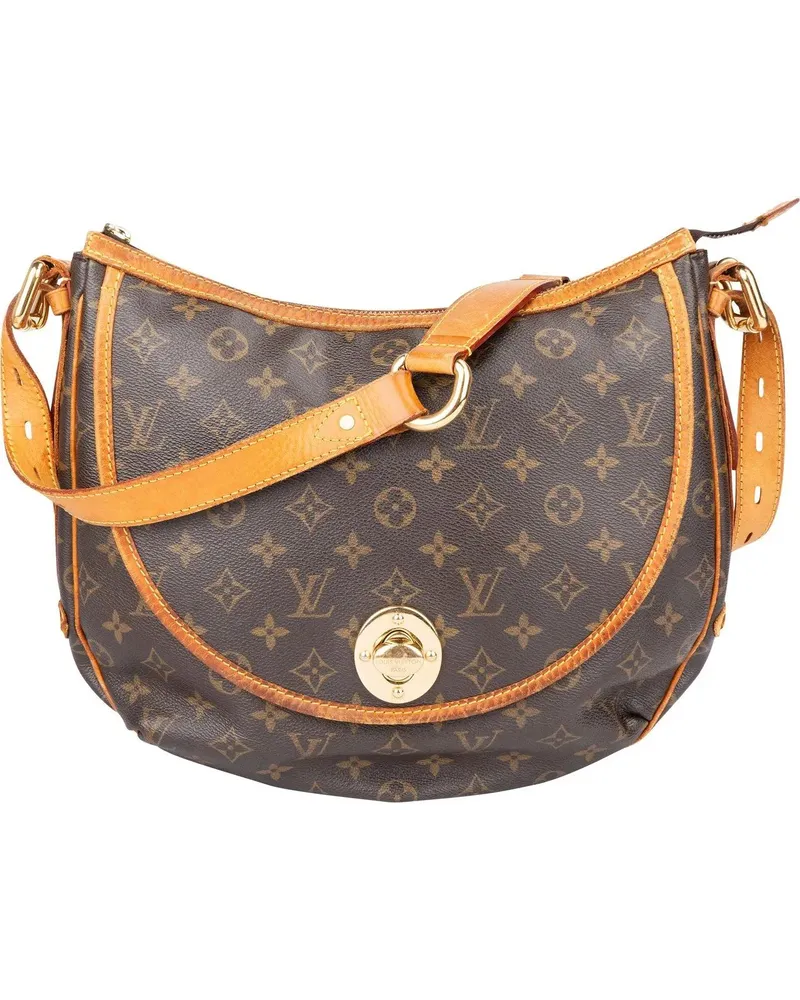 Louis Vuitton Crossbody Bags  Canvas Monogram Tulum GM Crossbody B braun Braun