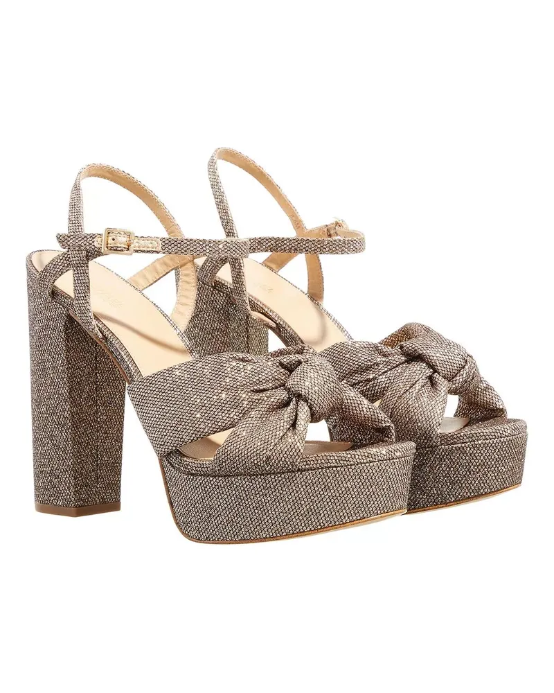 Michael Kors Sandalen Josie Platform goldfarben 