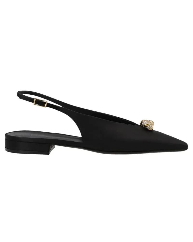 Lanvin Swing Back' Slingbacks schwarz Schwarz