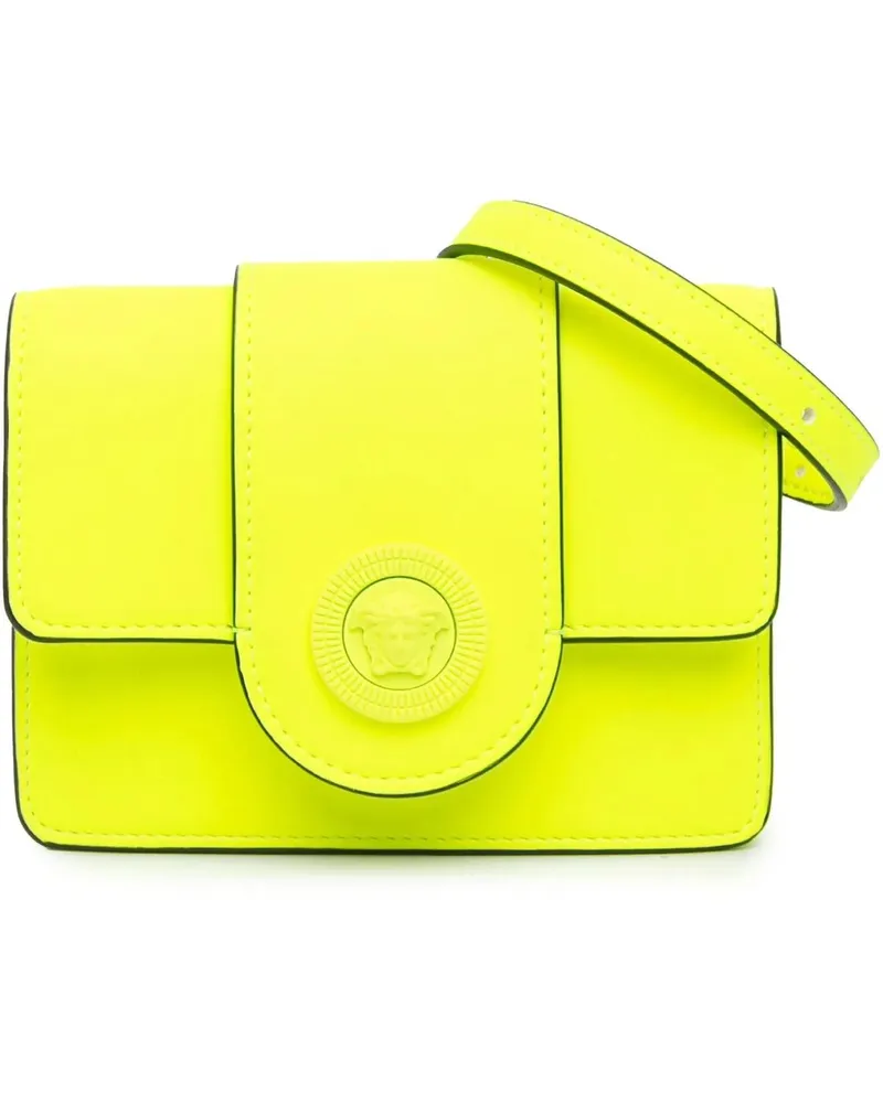 Versace Hobo Bags 2016-2024 Leather La Medusa Crossbody gelb Gelb