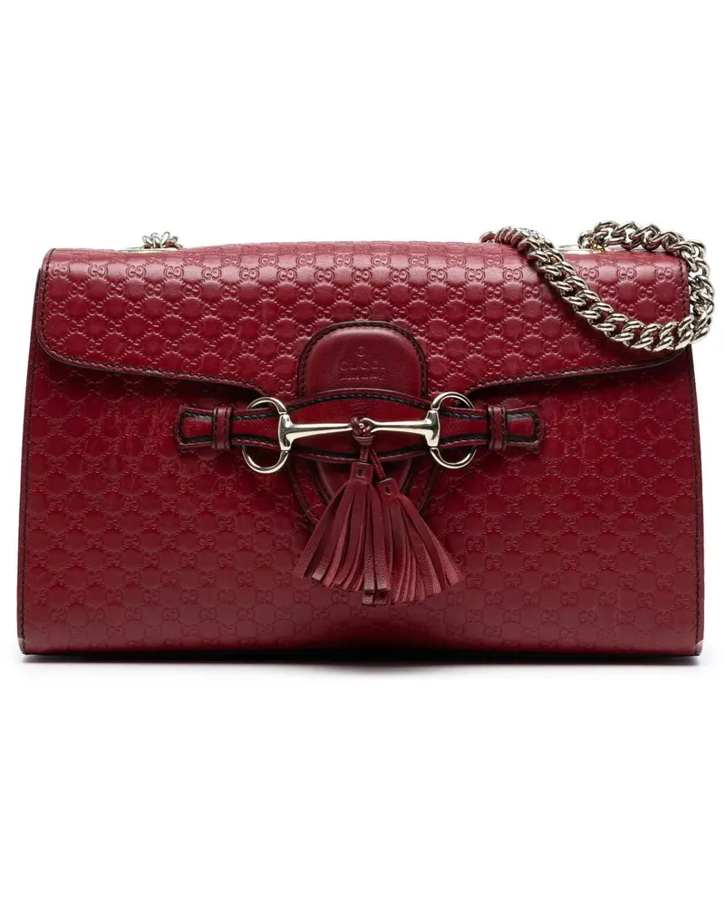 Gucci Hobo Bags Medium Microssima Emily Shoulder Bag rot Rot