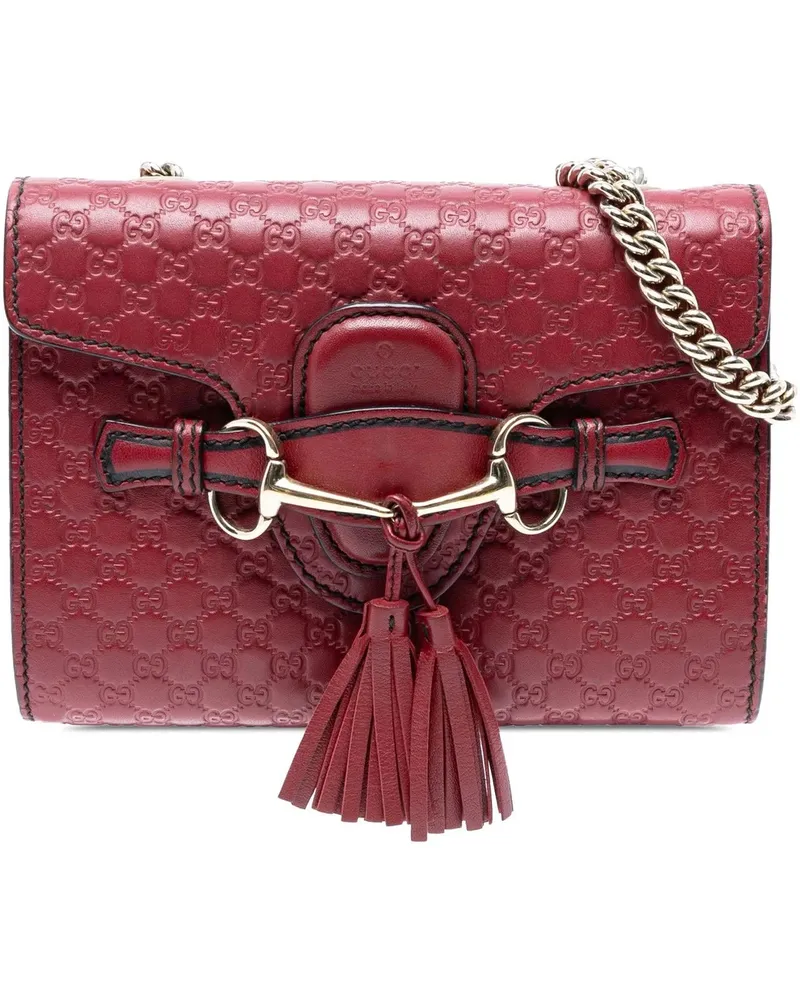Gucci Hobo Bags Mini Microssima Emily Crossbody rot Rot