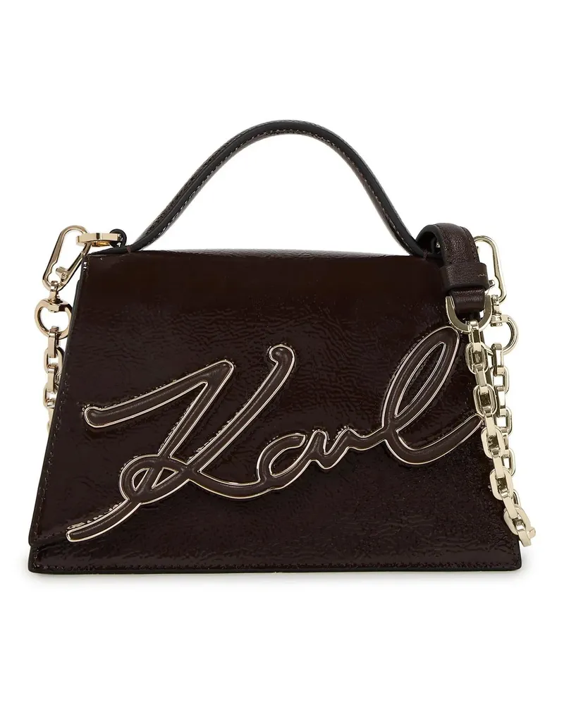 Karl Lagerfeld Crossbody Bags K/Signature kleine Umhängetasche braun Braun