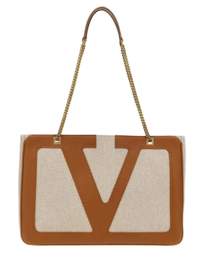 Valentino Garavani Shopper & Totes 'Viva Superstar' Midi Shopping Bag braun Braun