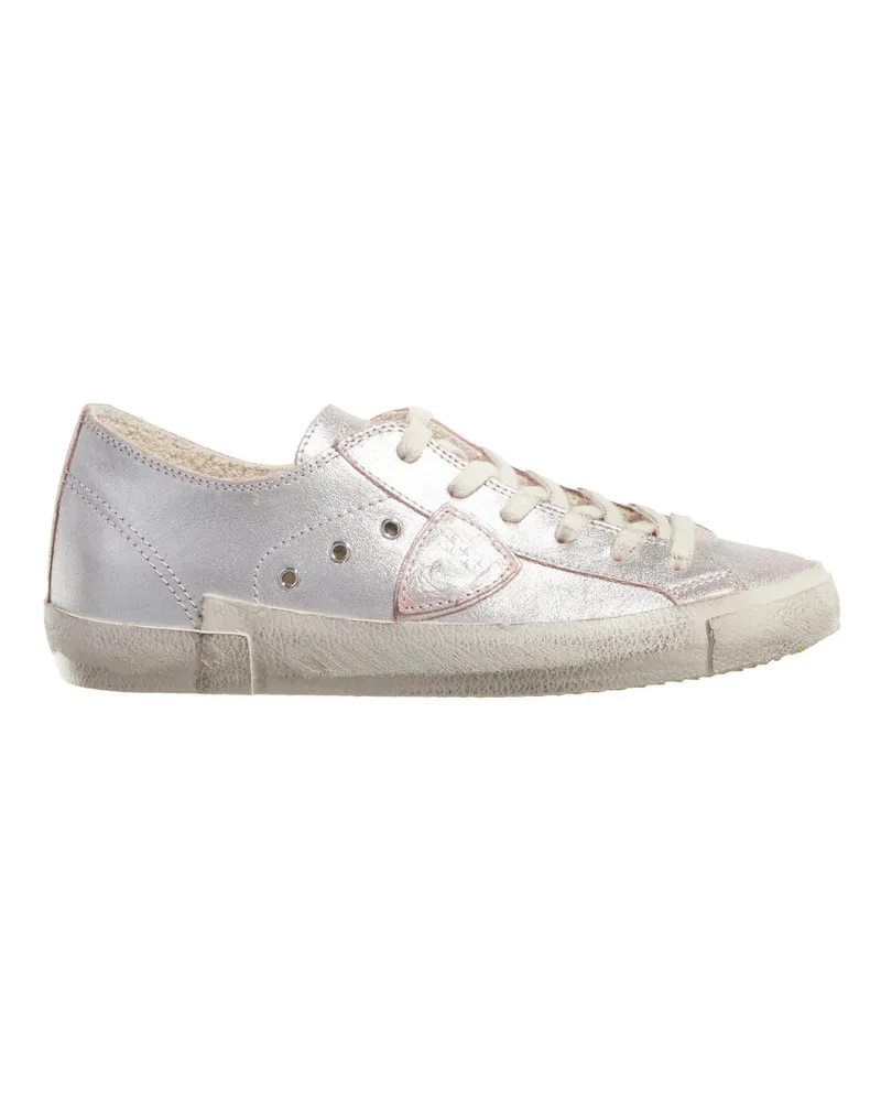 Philippe Model Low-Top Sneaker Prsx Low Woman silberfarben Silber