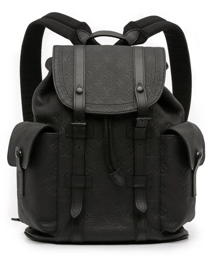Louis Vuitton Rucksäcke Monogram Empreinte Christopher Backpack PM schwarz Schwarz
