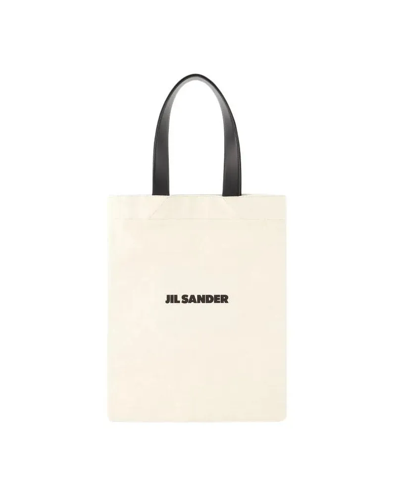 Jil Sander Shopper & Totes Book Tote Bag - Cotton - Beige beige Beige