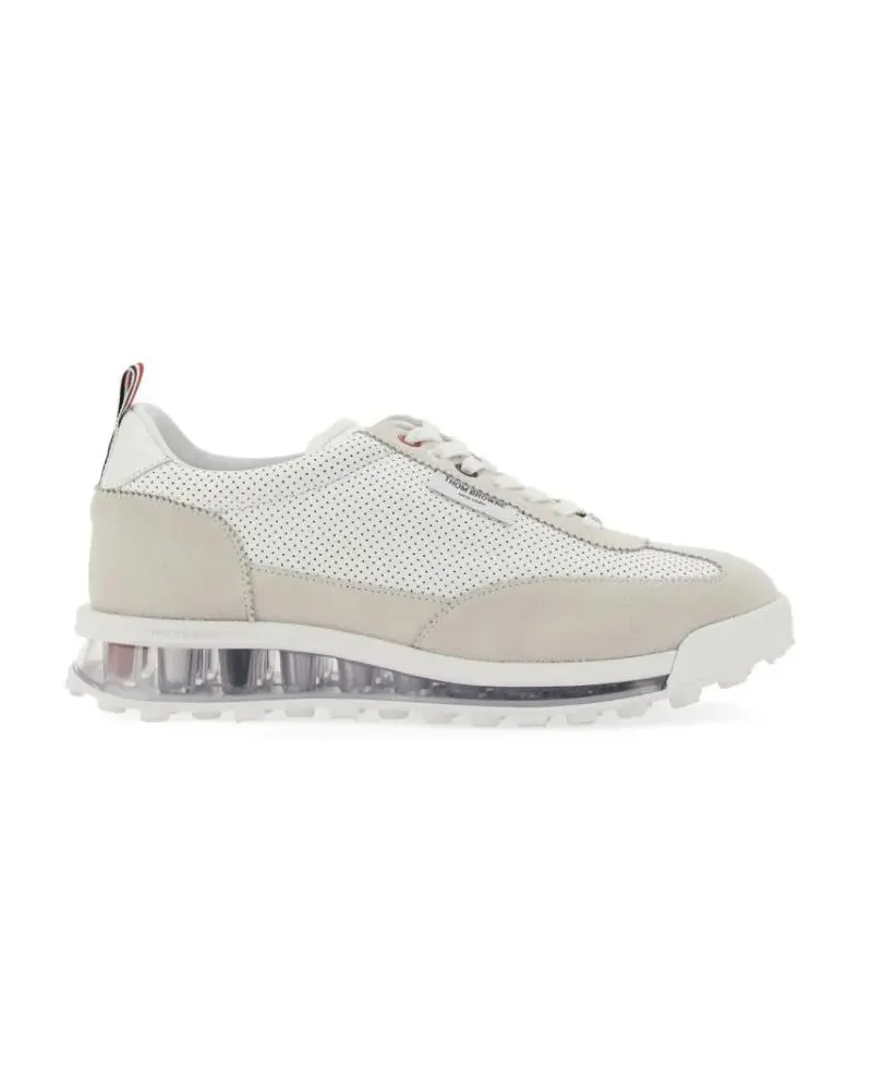Thom Browne Low-Top Sneaker Tech Runner Sneaker weiß Weiß