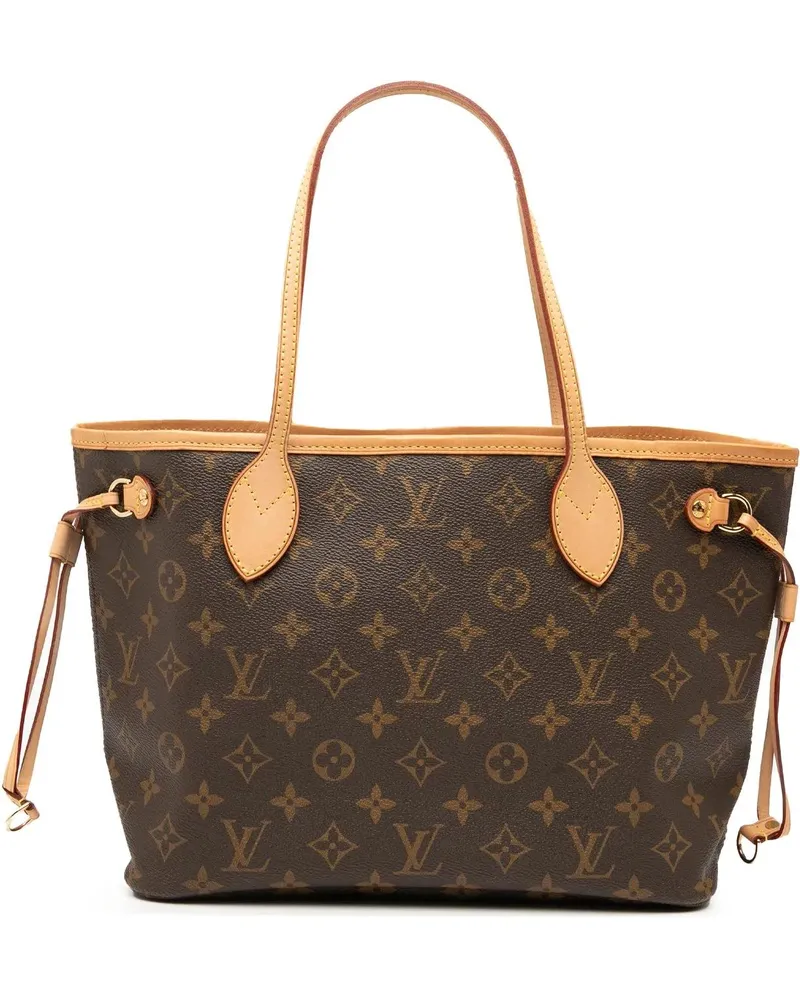 Louis Vuitton Shopper Monogram Neverfull PM braun Braun