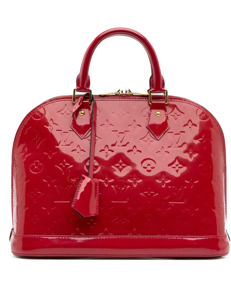 Louis Vuitton Crossbody Bags Monogram Vernis Alma PM rot Rot