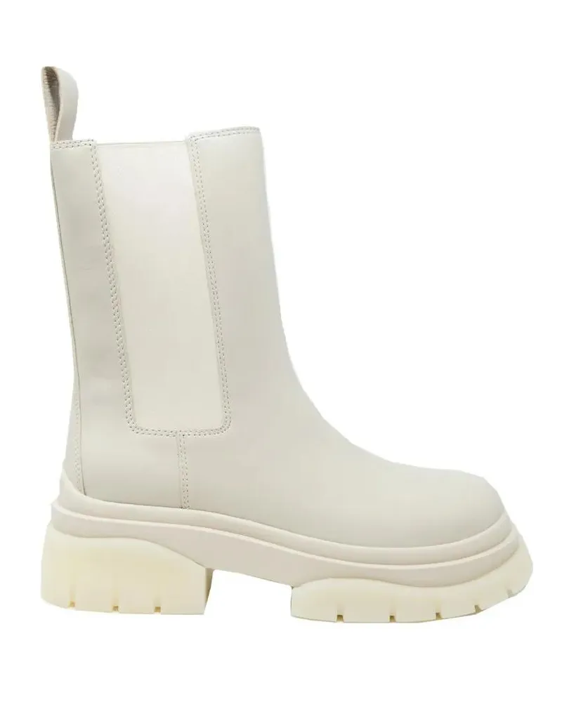 ash Stiefel Storm Cream Mustang Cream Ankle Boots weiß Weiß