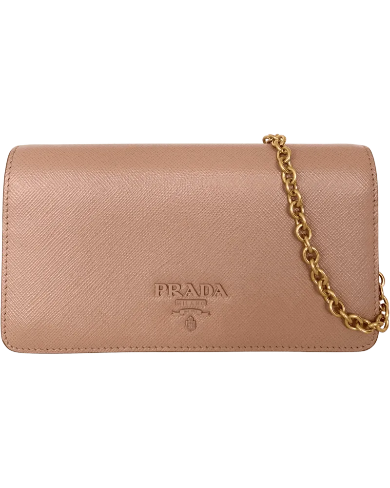 Prada Hobo Bags  Wallet on Chain Mini Bandoliera Cipria / neu rosa Gold