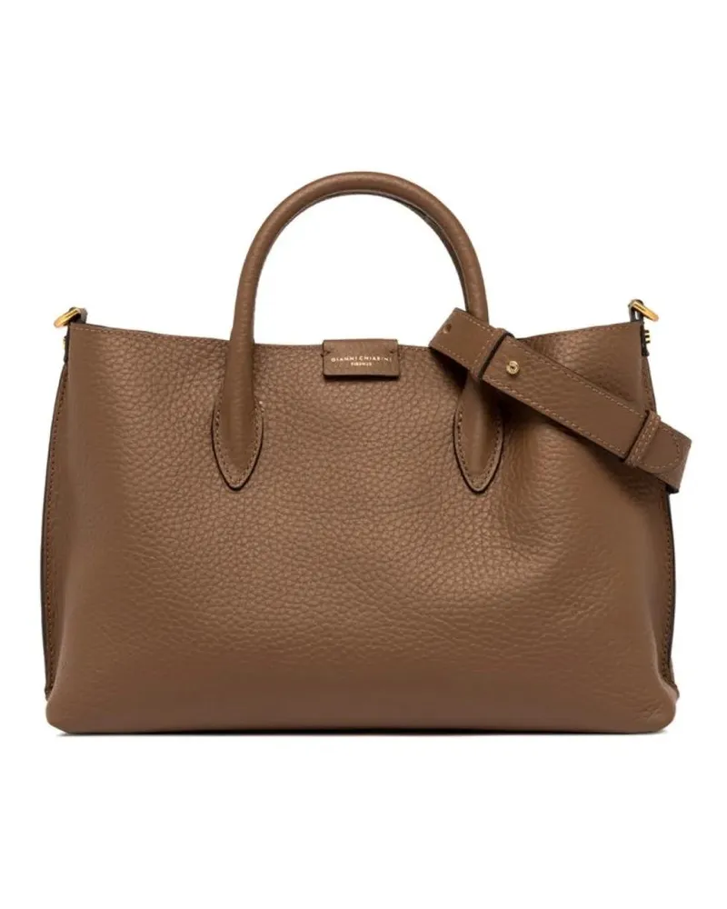 Gianni Chiarini Hobo Bags Aretha Bag In Double Castoro braun Braun