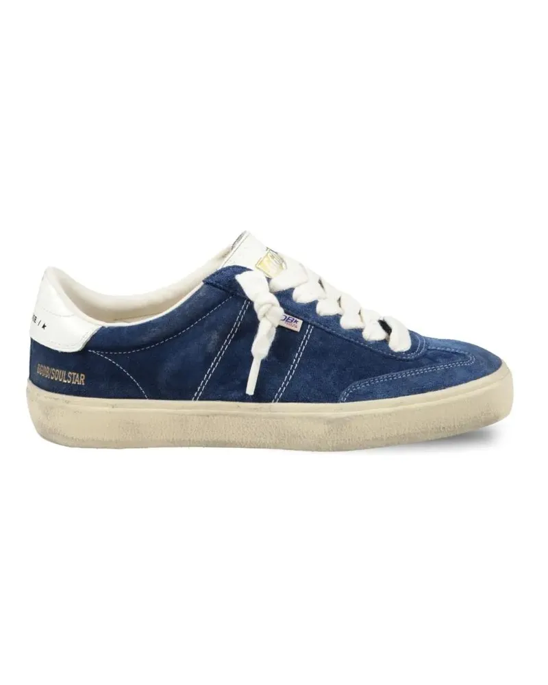 Golden Goose Low-Top Sneaker Suede Soul Star Sneakers blau Blau