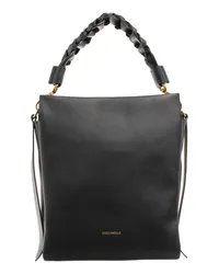 Coccinelle Hobo Bag Boheme Grana Double Schwarz