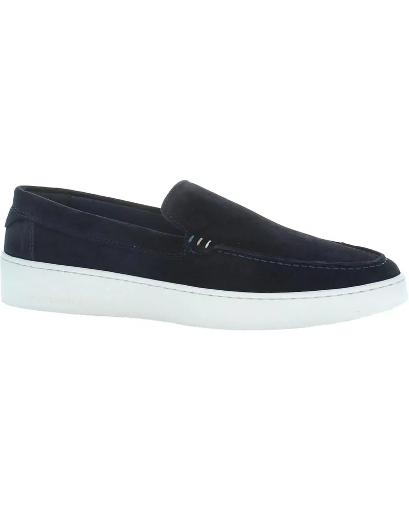 Harmont & Blaine Loafer Flat Shoes Blue blau Blau