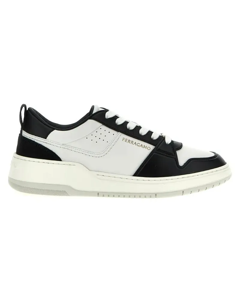 Ferragamo Low-Top Sneaker 'Dennis' Sneakers weiß Weiß