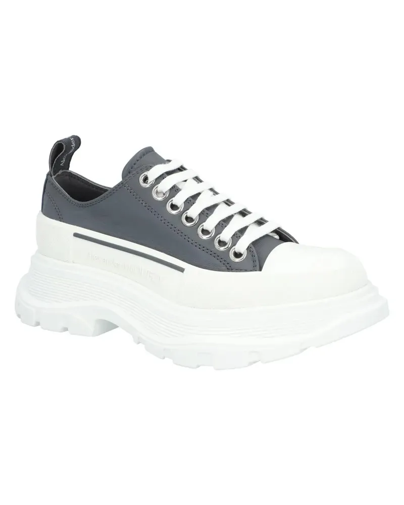 Alexander McQueen Low-Top Sneaker Tread Sneaker 'Grey Blue' blau Blau