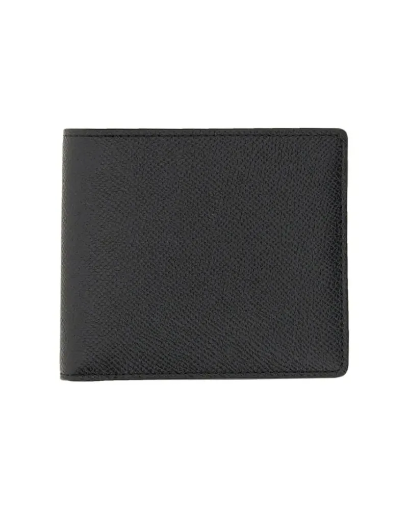 Maison Margiela Portemonnaies Portafoglio Bi-Fold Four Stitches Wallet schwarz Schwarz