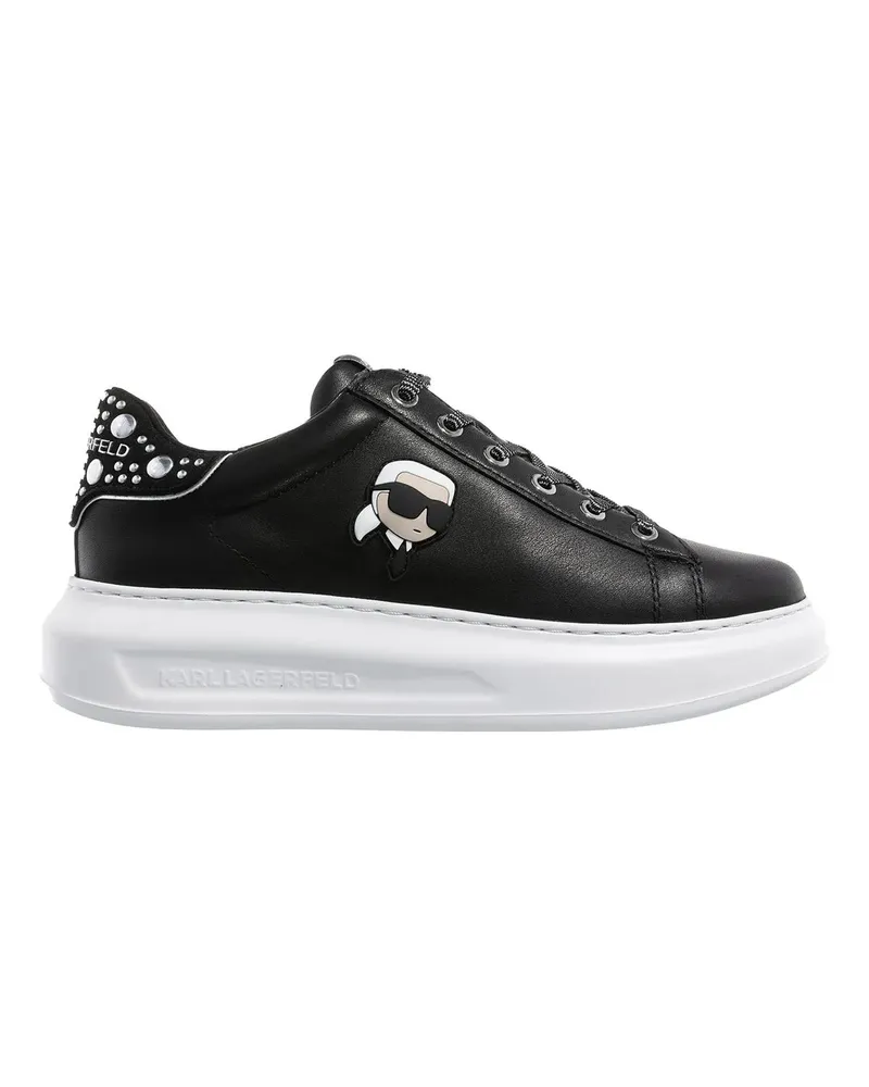 Karl Lagerfeld Low-Top Sneaker Kapri Nft Mirror Studs Lo schwarz Schwarz