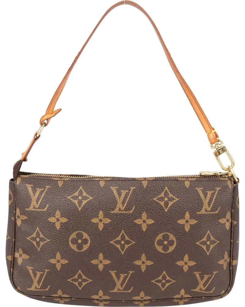 Louis Vuitton Crossbody Bags  Canvas Monogram Pochette Accessoire braun Braun