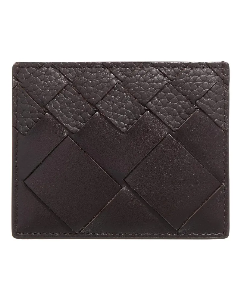 Bottega Veneta Portemonnaie Intrecciato Card Case braun Braun