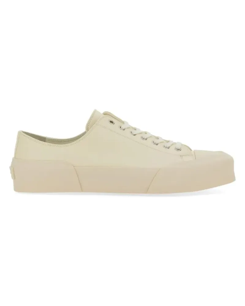 Jil Sander Low-Top Sneaker Smooth Leather Low Sneakers beige Beige
