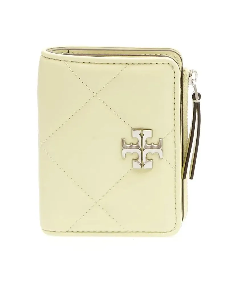 Tory Burch Portemonnaie Bi-Fold Wallet Green grün Grün
