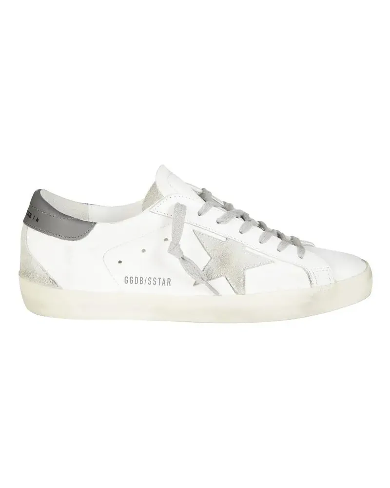 Golden Goose Low-Top Sneaker Superstar Leather Sneaker weiß Weiß
