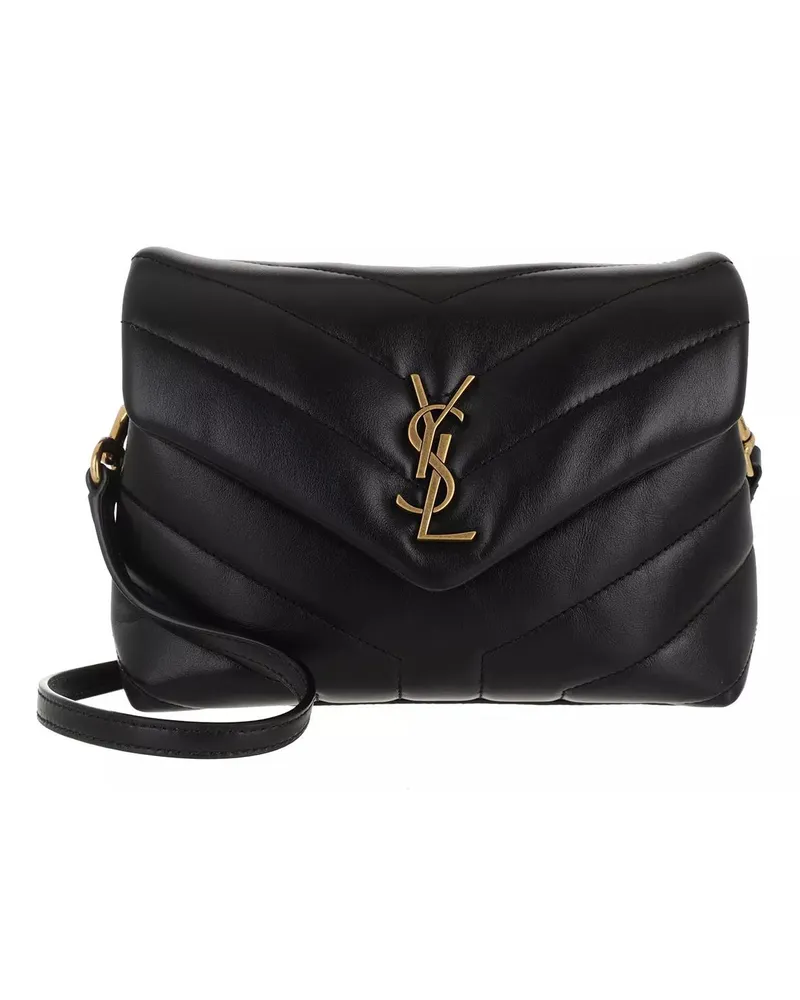 Saint Laurent Crossbody Bags LouLou Toy Monogram schwarz Schwarz