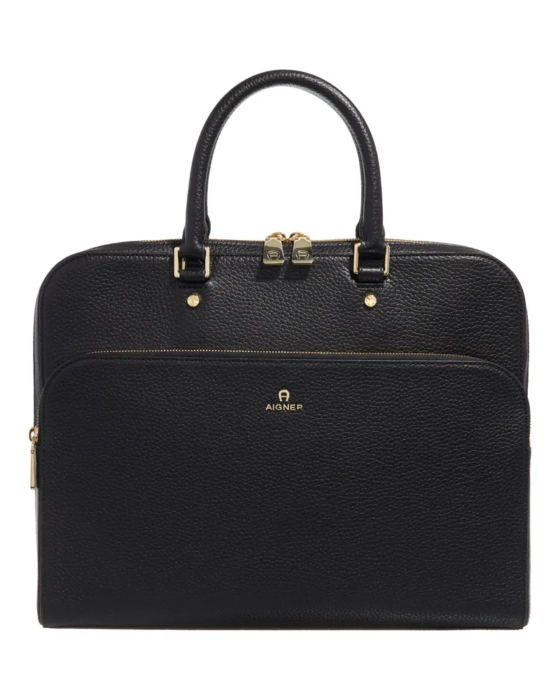 Aigner Satchels Ivy schwarz Schwarz