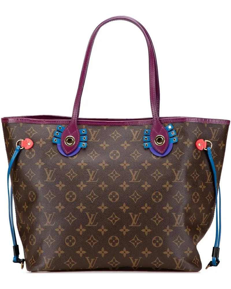 Louis Vuitton Shopper Monogram Totem Neo Neverfull MM braun Braun
