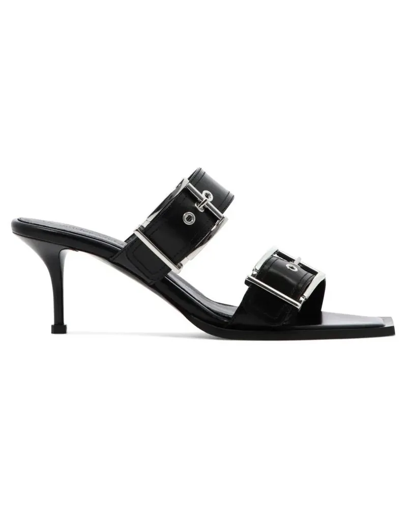 Alexander McQueen Sandalen "Boxcar" Sandals schwarz Schwarz