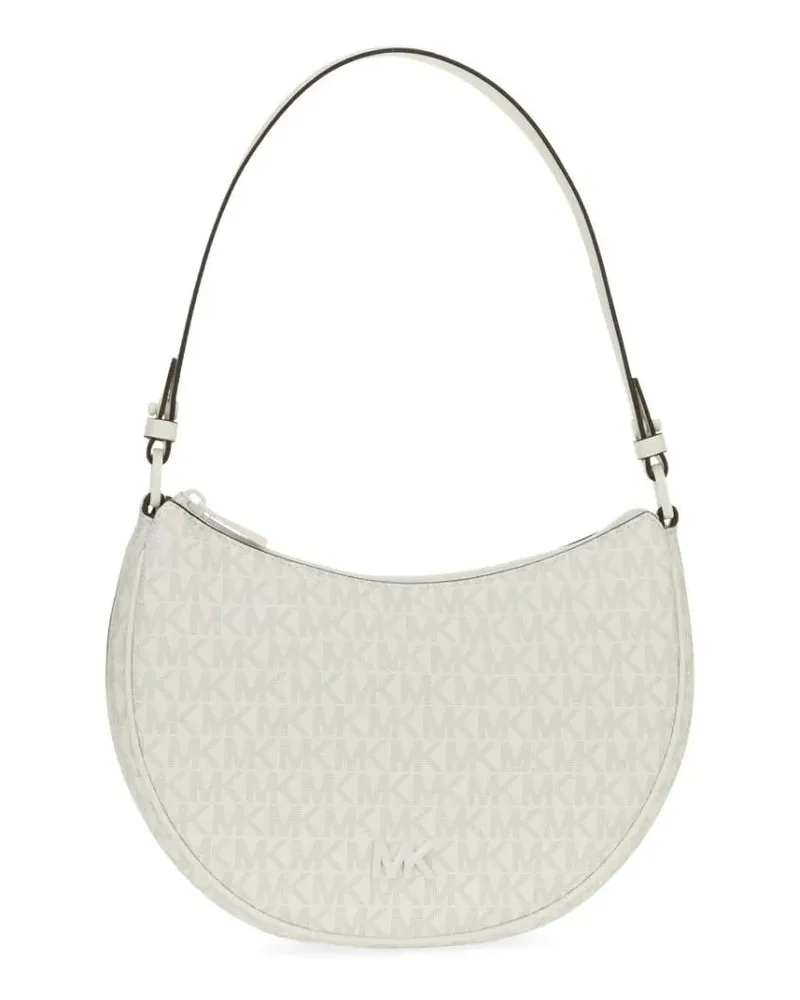 Michael Kors Hobo Bags Curved Silhouette Shoulder Bag With Adjustable Str weiß Weiß