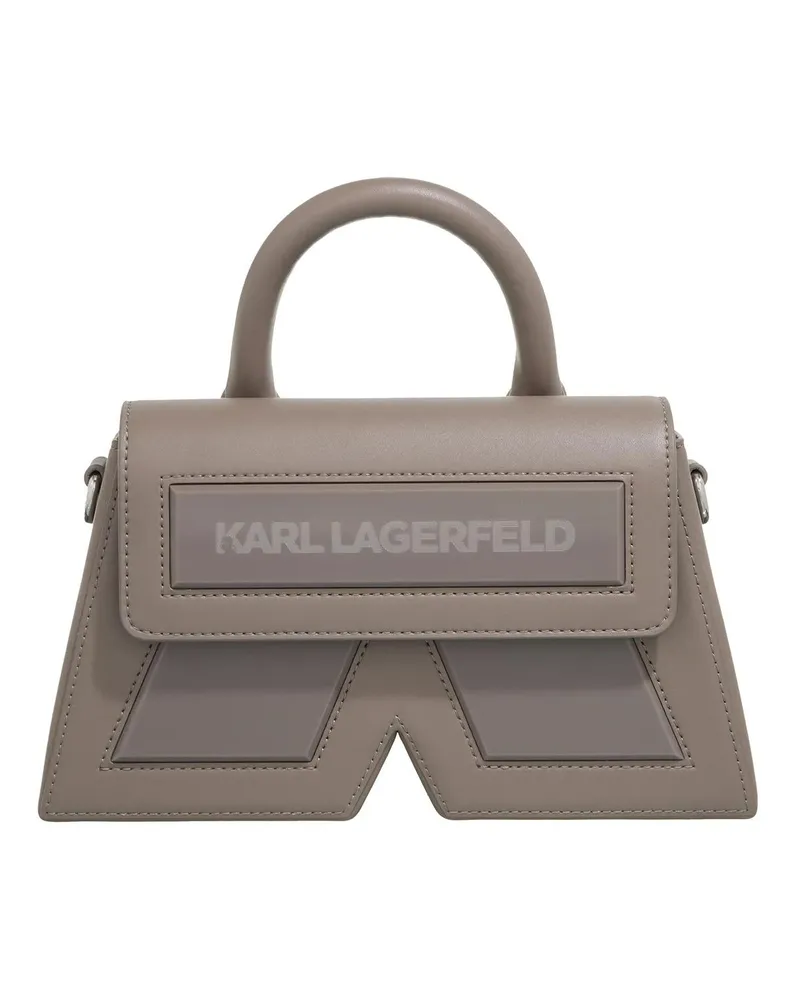 Karl Lagerfeld Crossbody Bags Ikon/K Cb Leather grau Grau