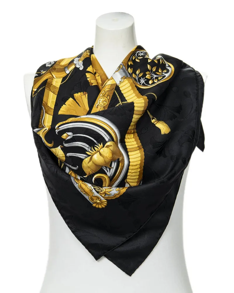 Hermès Crossbody Bags Scarf schwarz Schwarz