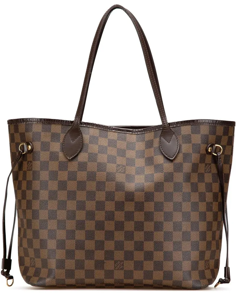 Louis Vuitton Shopper Damier Ebene Neverfull MM braun Braun