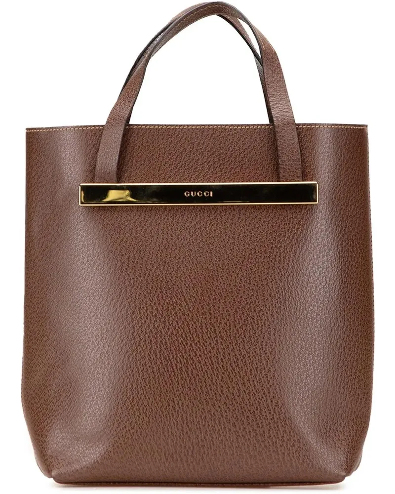 Gucci Crossbody Bags Leather Handbag braun Braun