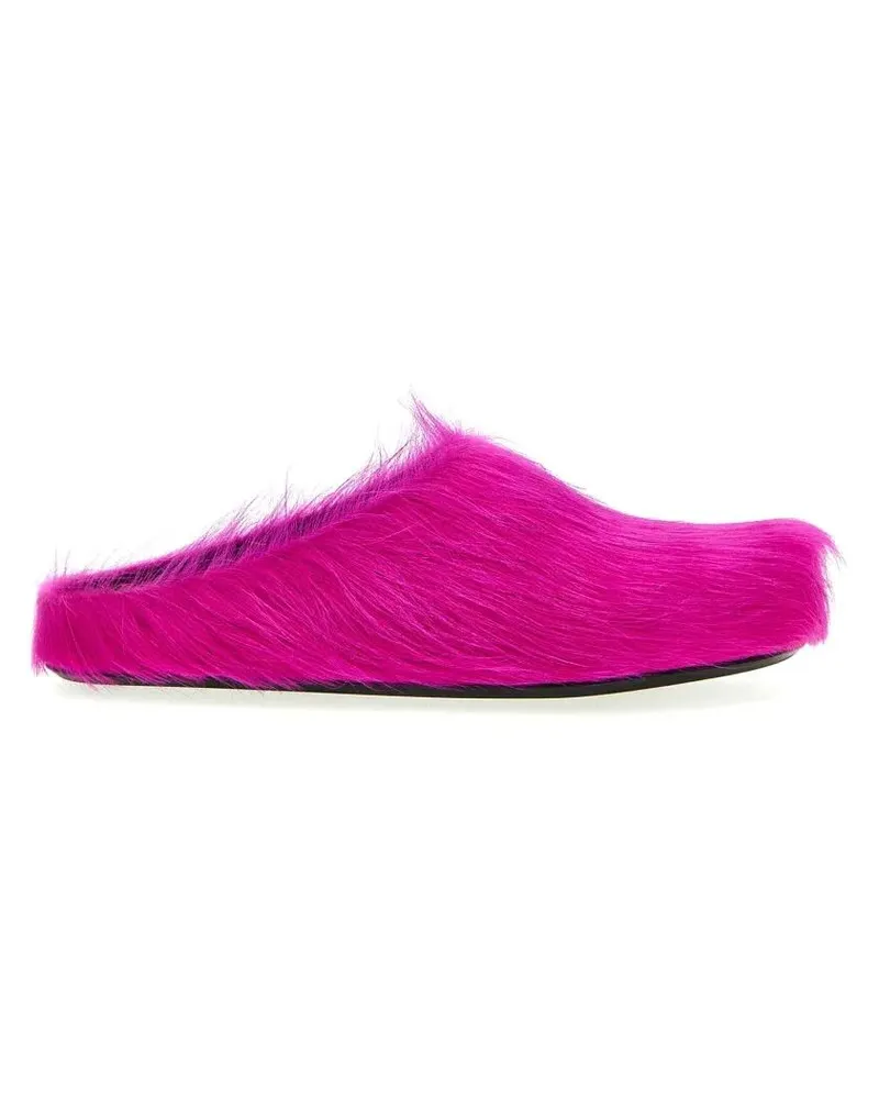 Marni Loafer 'Fussbett' Mules pink Rosa