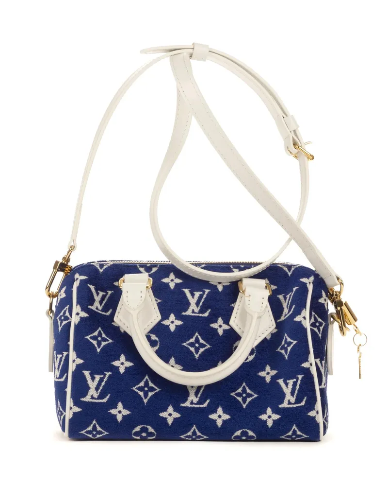 Louis Vuitton Crossbody Bags Speedy Bandouliere 20 blau Blau