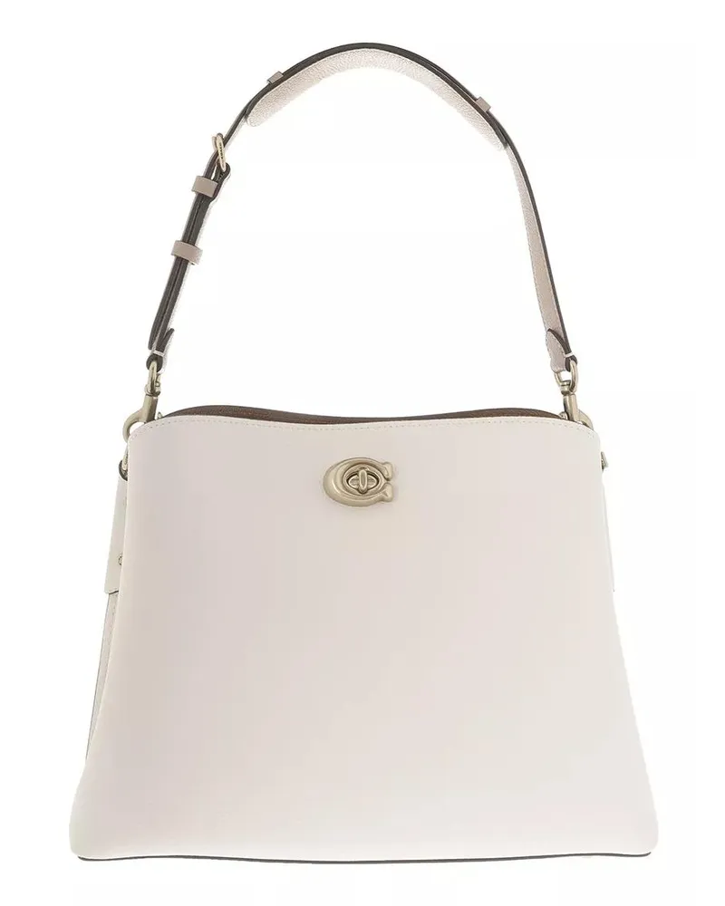 Coach Beuteltaschen Colorblock Leather Willow Shoulder Bag blau Blau