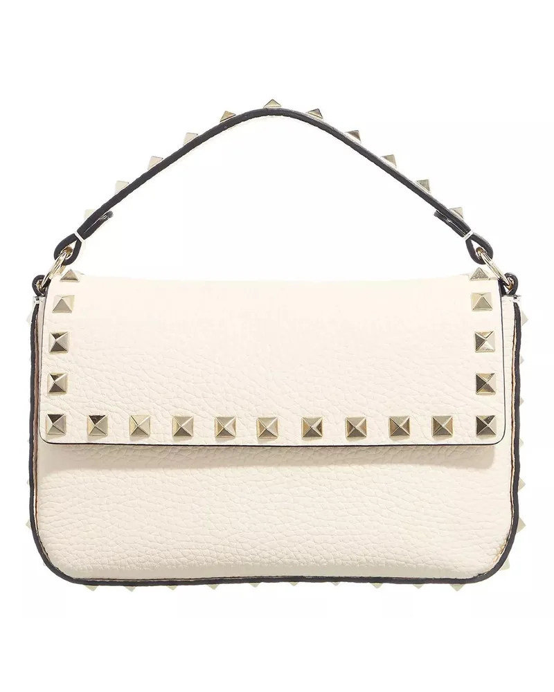 Valentino Garavani Crossbody Bags Mini Rockstud Crossbody Bag Creme