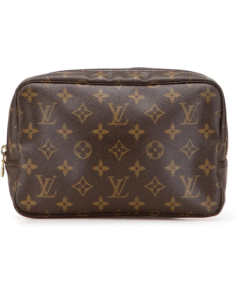 Louis Vuitton Clutches Monogram Trousse Toilette 23 braun Braun