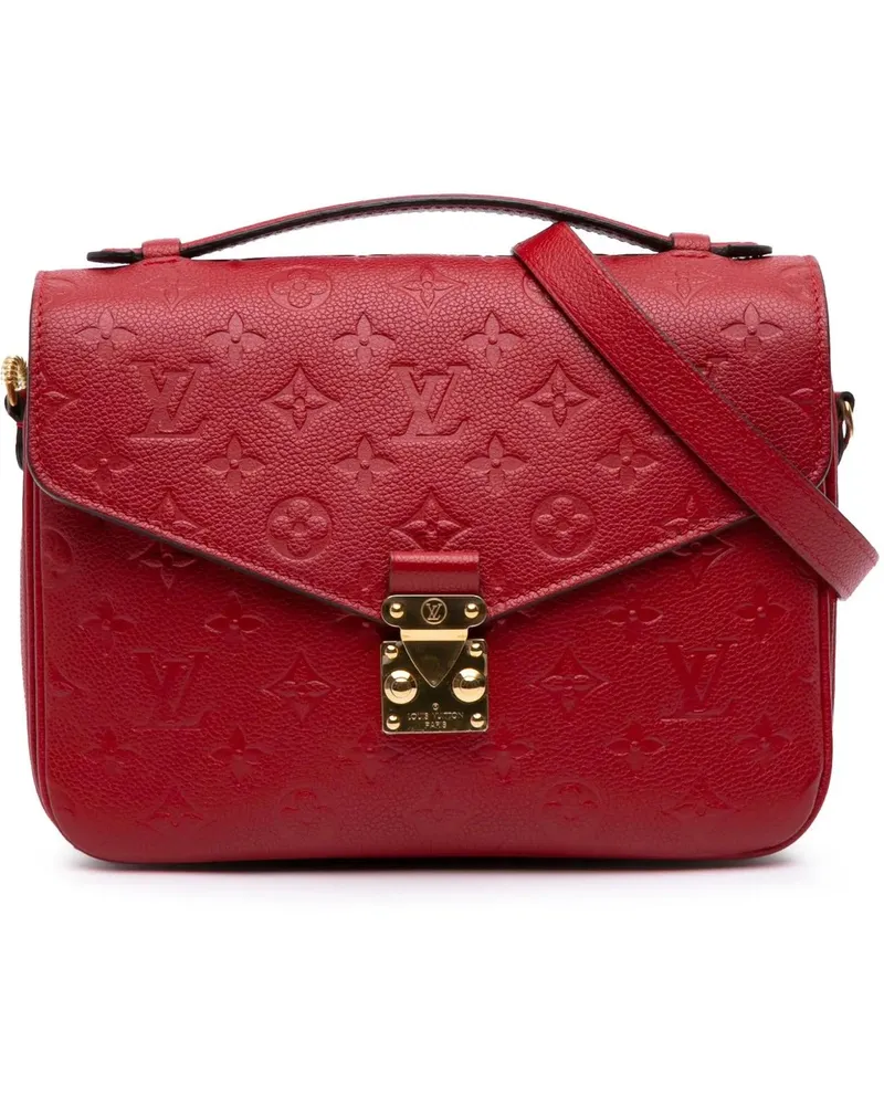 Louis Vuitton Hobo Bags 2017 Monogram Empreinte Pochette Metis rot Rot