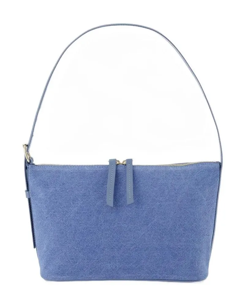 A.P.C. Shopper & Totes Vera Shoulder Bag - Cotton - Blue blau Blau