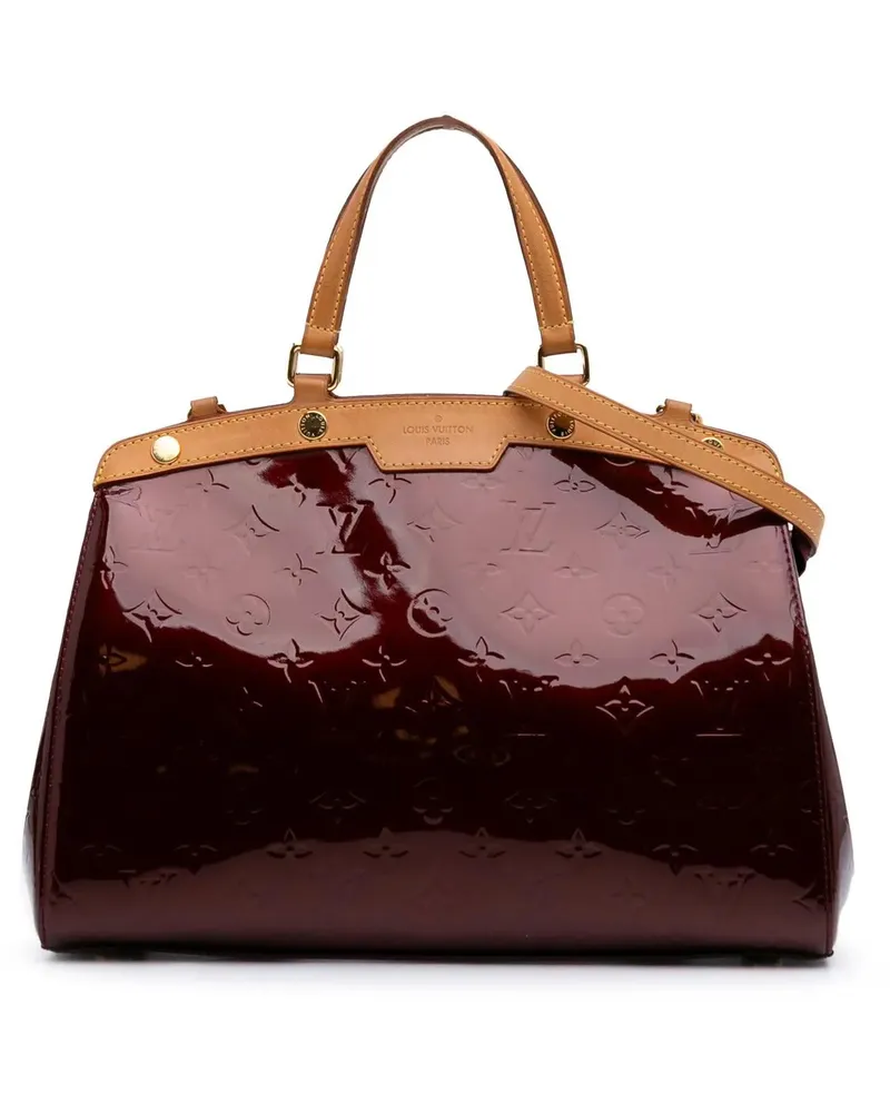 Louis Vuitton Hobo Bags Monogram Vernis Brea MM rot Rot