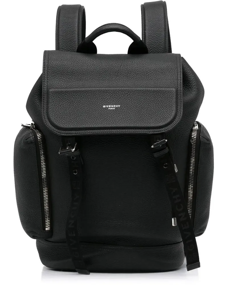 Givenchy Rucksäcke Leather Backpack schwarz Schwarz